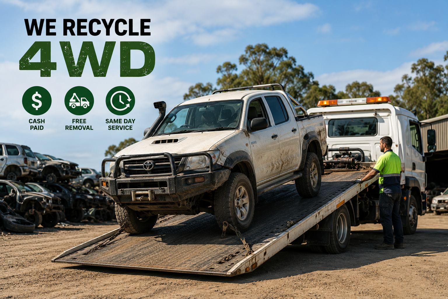 Cash for Scrap Trucks Canberra